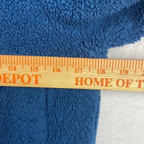 The North Face Fleece Jacket Kids Large Blue Sherpa Full Zip Pockets Casual Boys - Picture 9 of 13